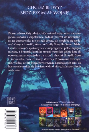 Wojownicy Świt klanów (Tom 3) Pierwsza bitwa - Erin Hunter [KSIĄŻKA]