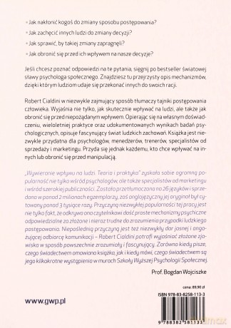 Wywieranie wpływu na ludzi Teoria i praktyka (wyd. 2023) - Robert Cialdini [KSIĄŻKA]