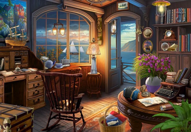 CASTORLAND 1000 el. Sailor's House [PUZZLE]