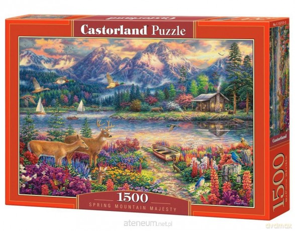 CASTORLAND 1500 el. Spring Mountain Majesty [PUZZLE]