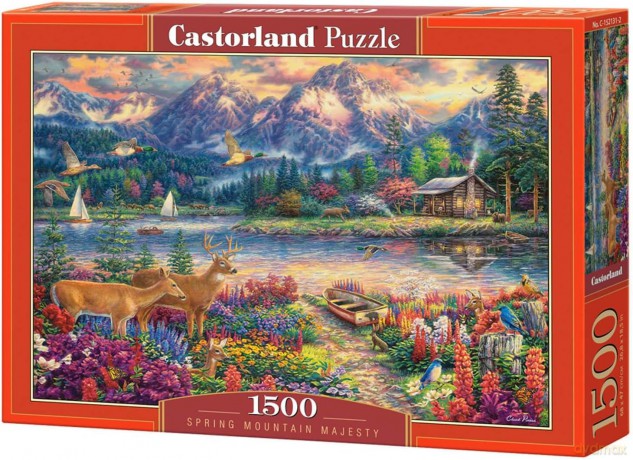 CASTORLAND 1500 el. Spring Mountain Majesty [PUZZLE]