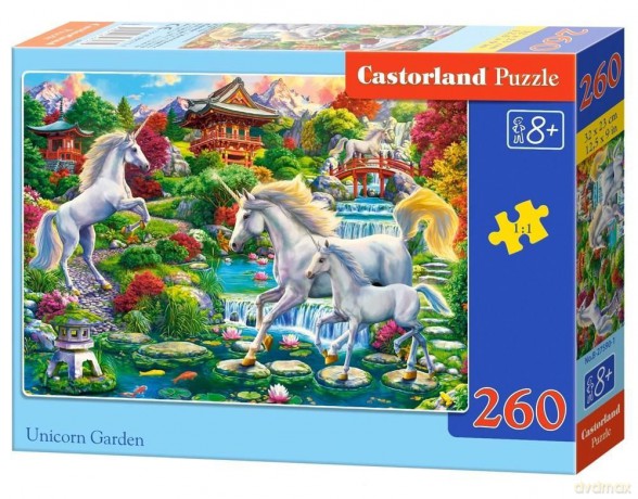 CASTORLAND 260 el. Unicorn Garden [PUZZLE]