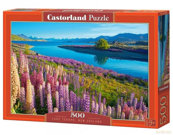 CASTORLAND 500 el. Lake Tekapo, New Zealand [PUZZLE]