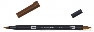 Flamaster dwustronny akwarelowy brown (6 szt)