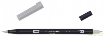 Flamaster dwustronny akwarelowy cool grey 3 (6 szt)