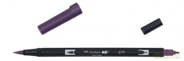 Flamaster dwustronny akwarelowy dark plum (6 szt)