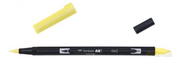 Flamaster dwustronny akwarelowy pale yellow (6 szt)