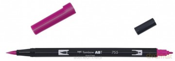 Flamaster dwustronny akwarelowy rubine red (6 szt)