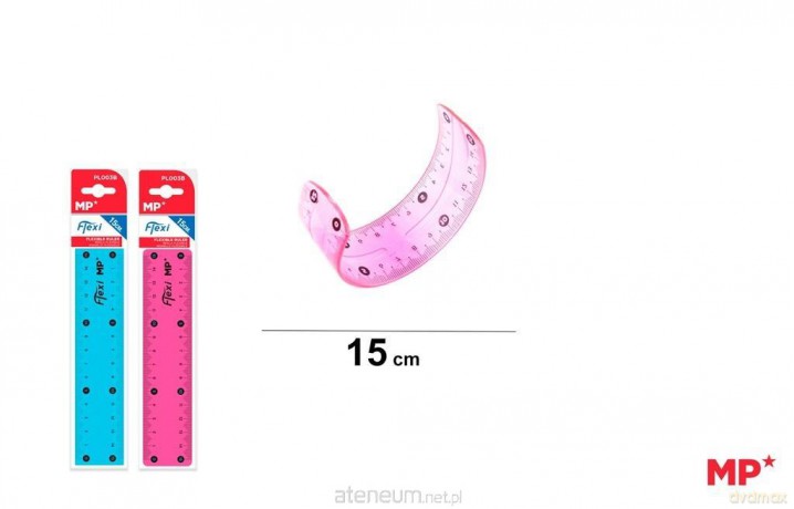 Linijka niełamliwa 15 cm