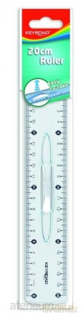 Linijka plastikowa z uchwytem 20 cm