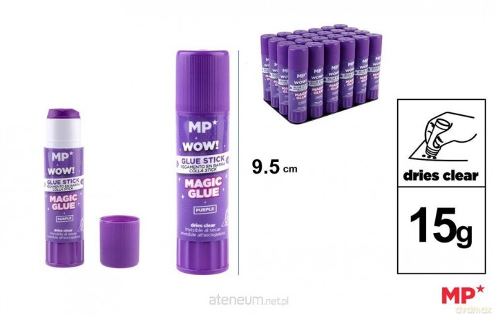 Magiczny klej w sztyfcie 15g (24 szt)