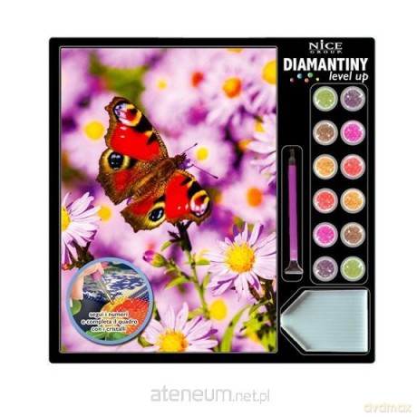Mozaika diamentowa Level Up - Motyl