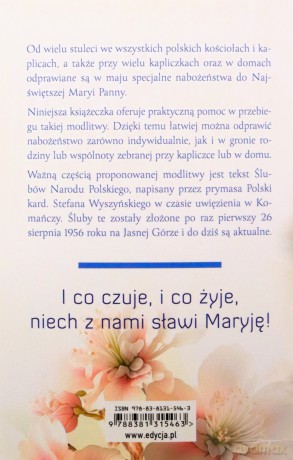 Nabożeństwo majowe z odnowieniem Ślubów... [KSIĄŻKA]