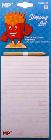 Notes magnetyczny na lodówkę z ołówkiem