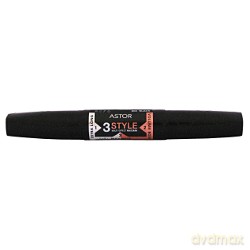 Astor Tusz do Rzęs 3 Style Pogrubiający i wydłużający tusz do rzęs - 800 Black czarny 2x4ml (94800) [KOSMETYKI]