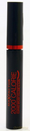 Max Factor Mascara 2000 Calorie Curved Brush Pogrubiający i podkręcający Tusz do Rzęs 9ml - Black czarny [KOSMETYKI]