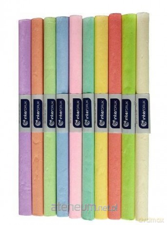 Bibuła marszczona MIX Pastel (10 szt)