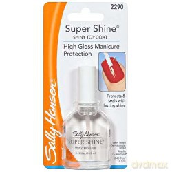 Sally Hansen Super Shine Shiny Top Coat Preparat nawierzchniowy zapewniający piękny połysk i ochronę 13,3ml (2290) [KOSMETYKI]
