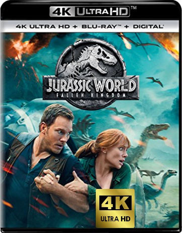 Jurassic World: Fallen Kingdom (Jurassic World: Upadłe królestwo) [Blu-Ray 4K]+[Blu-Ray]
