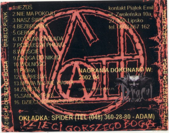 Dzieci Gorszego Boga: Diablo Punk [CD]