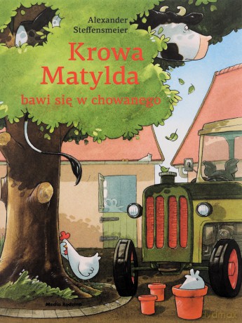 Krowa Matylda bawi się w chowanego