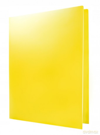 Skoroszyt PP A4 żółty