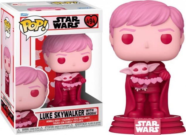 Funko Pop! Star Wars Luke Skywalker With Grogu [FIGURKA]