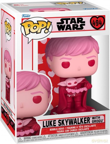 Funko Pop! Star Wars Luke Skywalker With Grogu [FIGURKA]