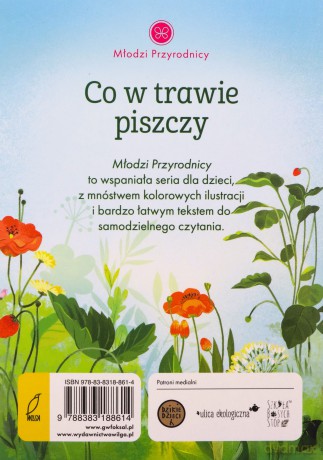 Młodzi przyrodnicy. Co w trawie piszczy - Aleksandra Szpunar [KSIĄŻKA]