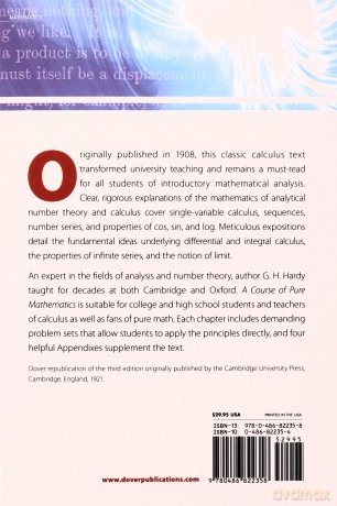 A Course of Pure Mathematics: Third Edition - G.H. Hardy [KSIĄŻKA]