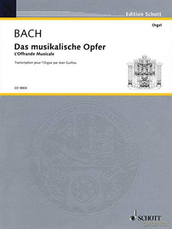 A Musical Offering - Johann Sebasti Bach [KSIĄŻKA]