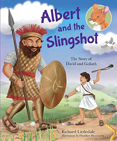 Albert and the Slingshot: The Story of David and Goliath - Littledale [KSIĄŻKA]