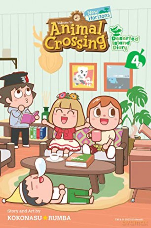 Animal Crossing: New Horizons, Vol. 4: Deserted Island Diary: Volume 4 - Kokonasu Rumba [KSIĄŻKA]