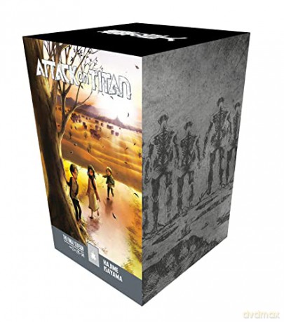 Attack on Titan The Final Season Part 2 Manga Box Set: 7 - Hajime Isayama [KSIĄŻKA]