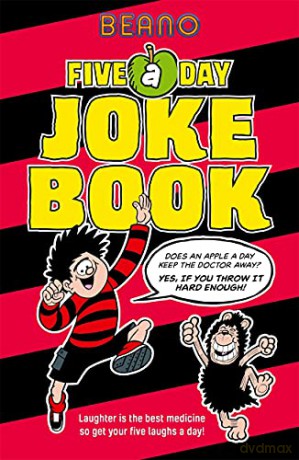 Beano Five-a-Day Joke Book: Laughter is the best medicine, so get your five laughs a day! - Beano Studios Ltd [KSIĄŻKA]