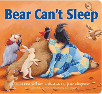 Bear Can't Sleep - Karma Wilson [KSIĄŻKA]
