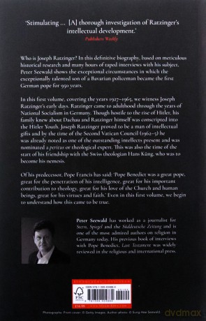 Benedict XVI: A Life Volume One: Youth in Nazi Germany to the Second Vatican Council 1927-1965 - Peter Seewald [KSIĄŻKA]