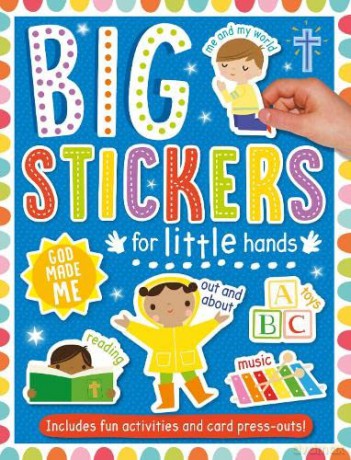 Big Stickers For Little Hands: God Made Me: Includes Fun Activities and Card Press-Outs! - Shannon Hays [KSIĄŻKA]