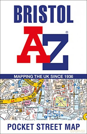Bristol A-Z Pocket Street Map - A-Z Maps [KSIĄŻKA]
