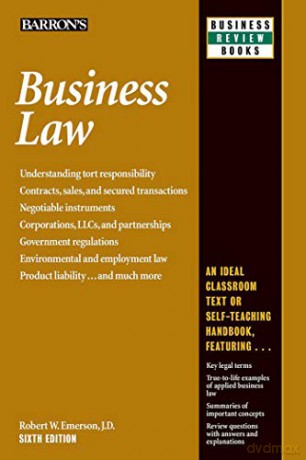 Business Law - Robert W Emerson [KSIĄŻKA]