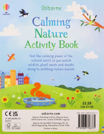 Calming Nature Activity Book - Alice James [KSIĄŻKA]