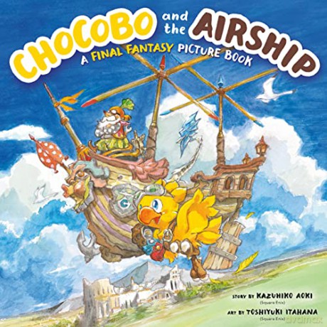 Chocobo and the Airship: A Final Fantasy Picture Book - Kazuhiko Aoki [KSIĄŻKA]