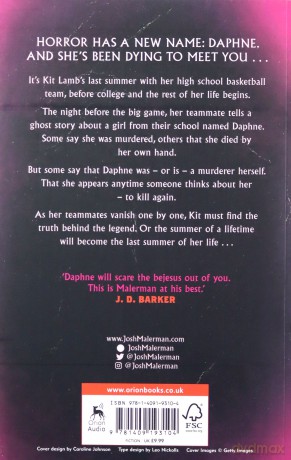 Daphne: The New Novel From The Bestselling Author of BIRD BOX - Josh Malerman [KSIĄŻKA]