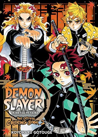 Demon Slayer: Kimetsu no Yaiba: The Official Coloring Book 2 - Koyoharu Gotouge [KSIĄŻKA]
