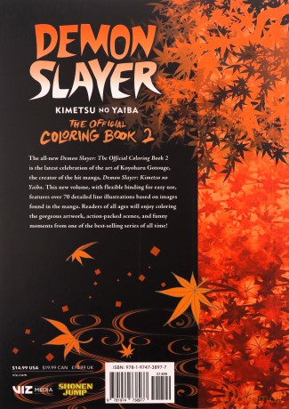 Demon Slayer: Kimetsu no Yaiba: The Official Coloring Book 2 - Koyoharu Gotouge [KSIĄŻKA]