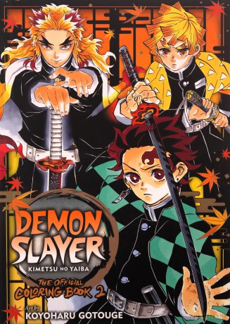 Demon Slayer: Kimetsu no Yaiba: The Official Coloring Book 2 - Koyoharu Gotouge [KSIĄŻKA]
