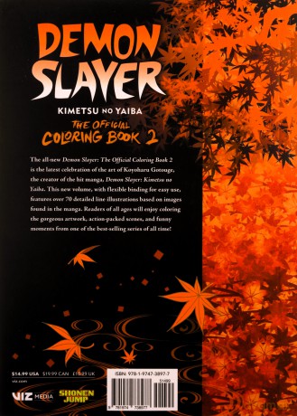 Demon Slayer: Kimetsu no Yaiba: The Official Coloring Book 2 - Koyoharu Gotouge [KSIĄŻKA]