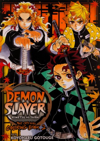 Demon Slayer: Kimetsu no Yaiba: The Official Coloring Book 2 - Koyoharu Gotouge [KSIĄŻKA]