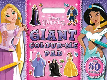Disney Princess: Giant Colour Me Pad [KSIĄŻKA]