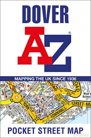 Dover A-Z Pocket Street Map - A-Z Maps [KSIĄŻKA]